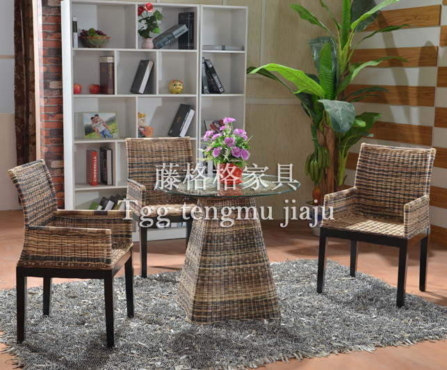 藤椅，佛山藤家具，廠家直銷圖片