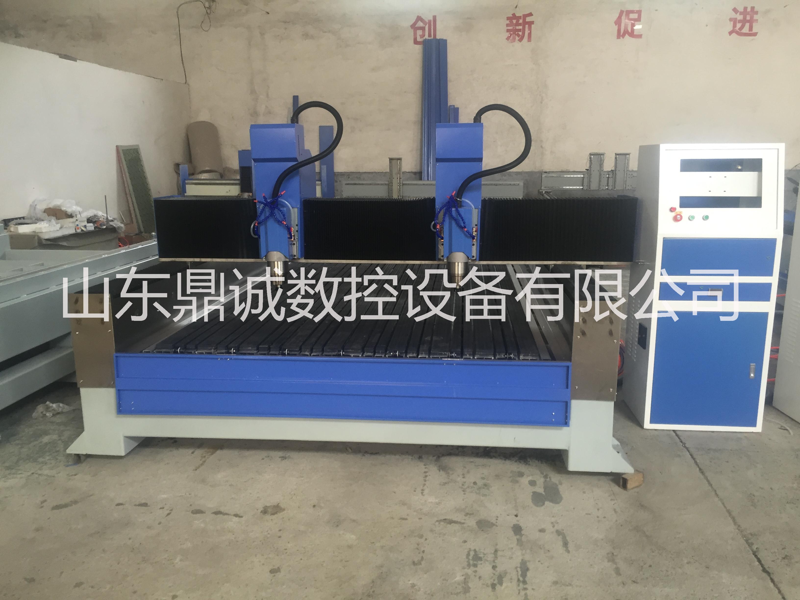 雙機(jī)頭石材雕刻機(jī)圖片/雙機(jī)頭石材雕刻機(jī)樣板圖 (4)