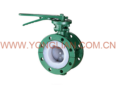 襯氟蝶閥D41F46-10C圖片/襯氟蝶閥D41F46-10C樣板圖 (1)