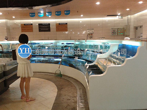 做海鮮池那家好定做定做海鮮池假山魚池超市魚池觀光池?服務周到（東莞粵海水族設計工程有限公司）