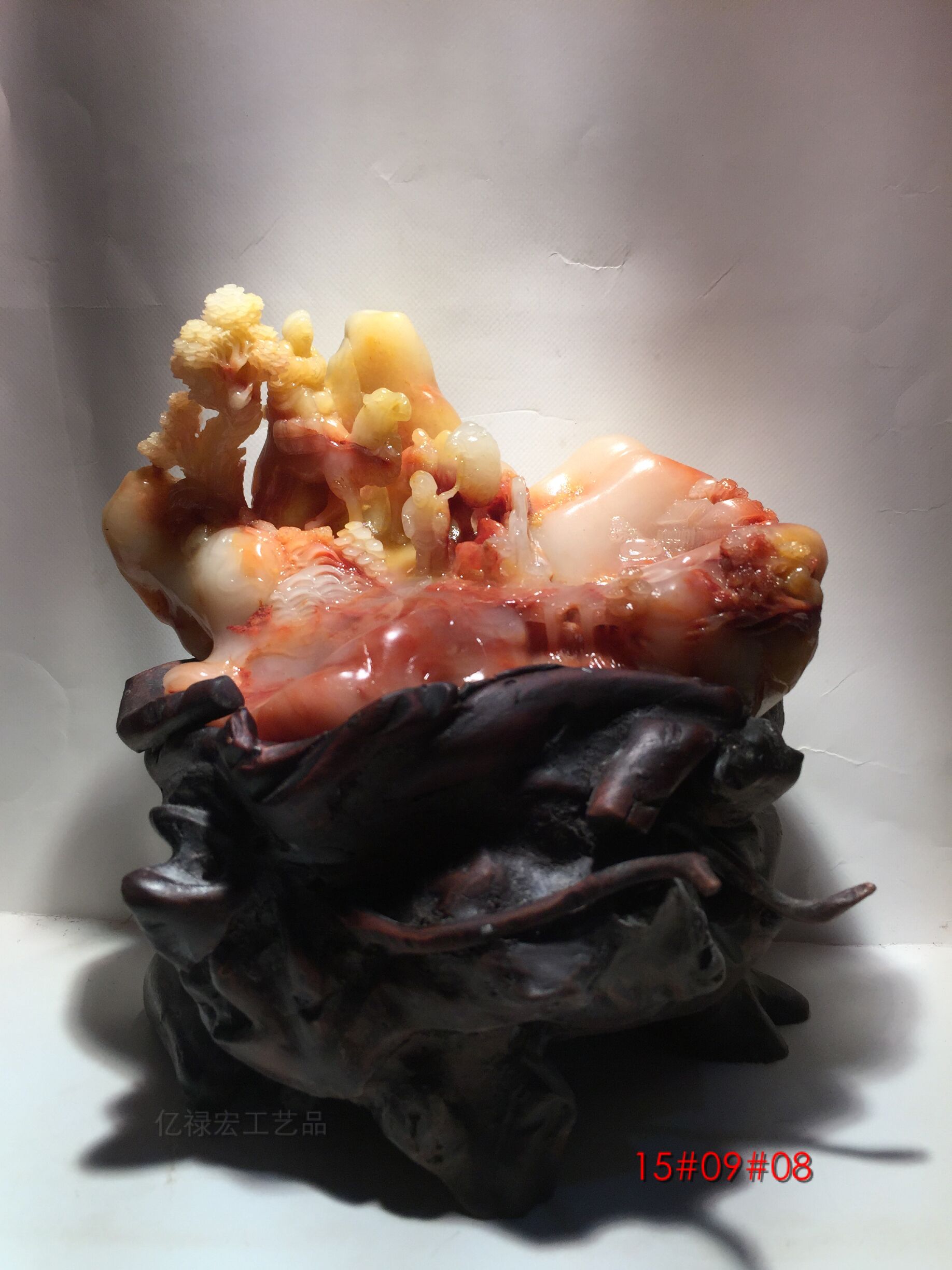 財(cái)運(yùn)到家之絲綢之路  壽山石工藝品廠家直銷 壽山石工藝品禮品