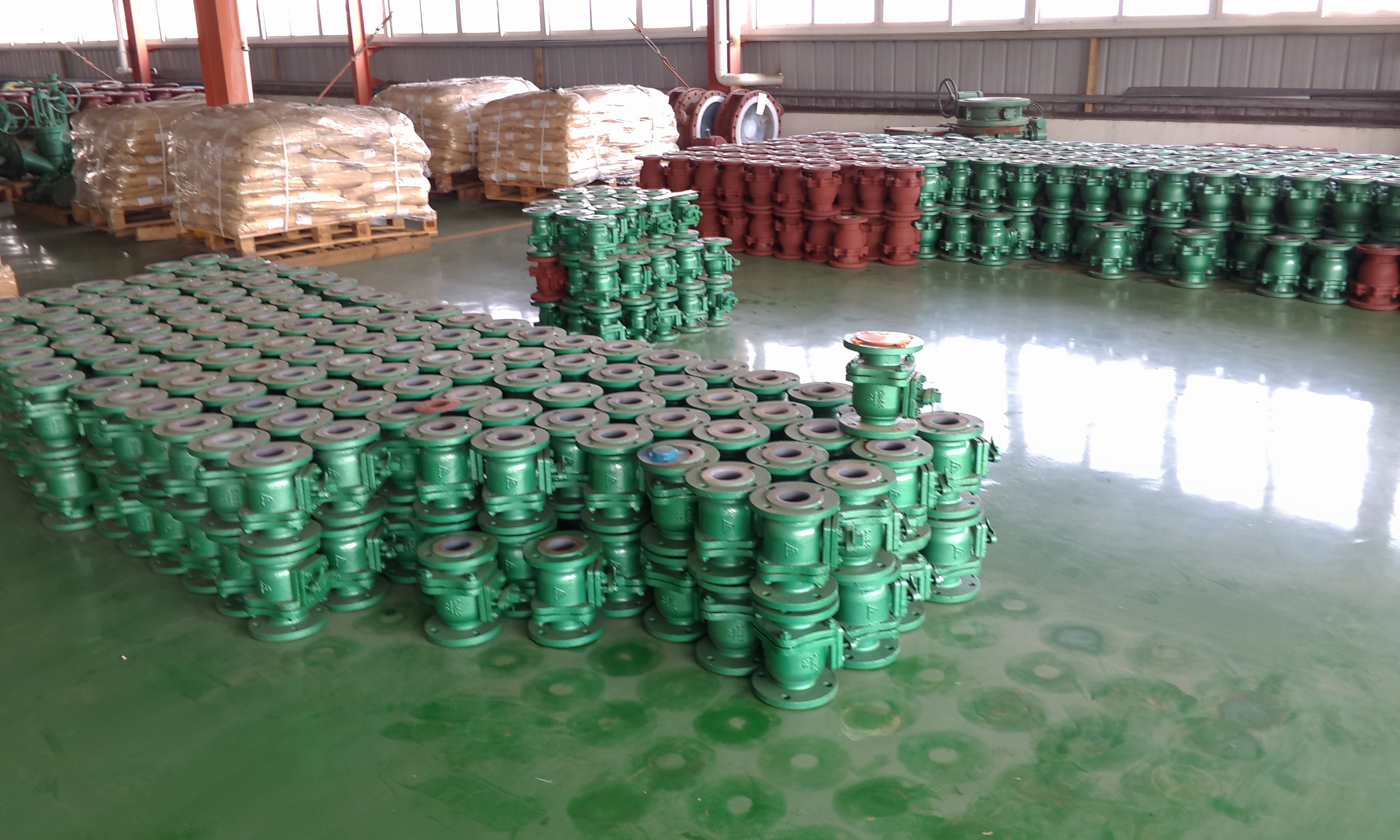 襯氟放料閥圖片/襯氟放料閥樣板圖 (2)