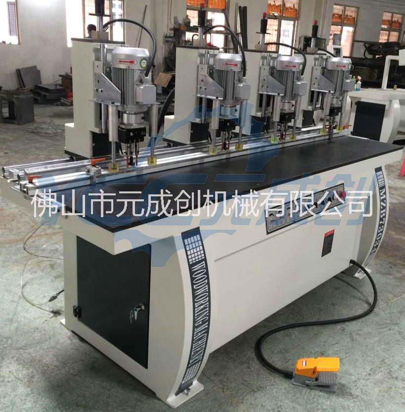 四頭鉸鏈鉆孔機(jī) 多頭合頁(yè)鉆圖片/四頭鉸鏈鉆孔機(jī) 多頭合頁(yè)鉆樣板圖 (3)