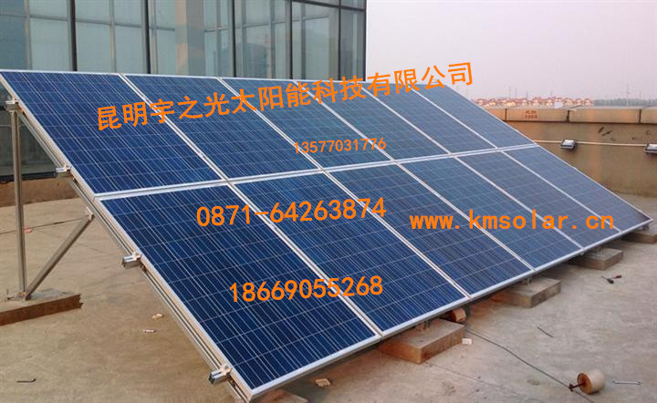 并網(wǎng)太陽能發(fā)電系統(tǒng)圖片/并網(wǎng)太陽能發(fā)電系統(tǒng)樣板圖 (3)