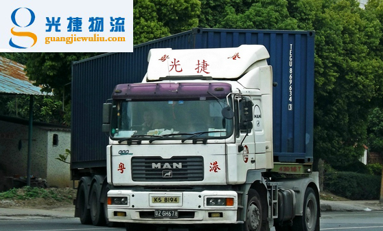 香港到佛山噸車拖車運輸圖片