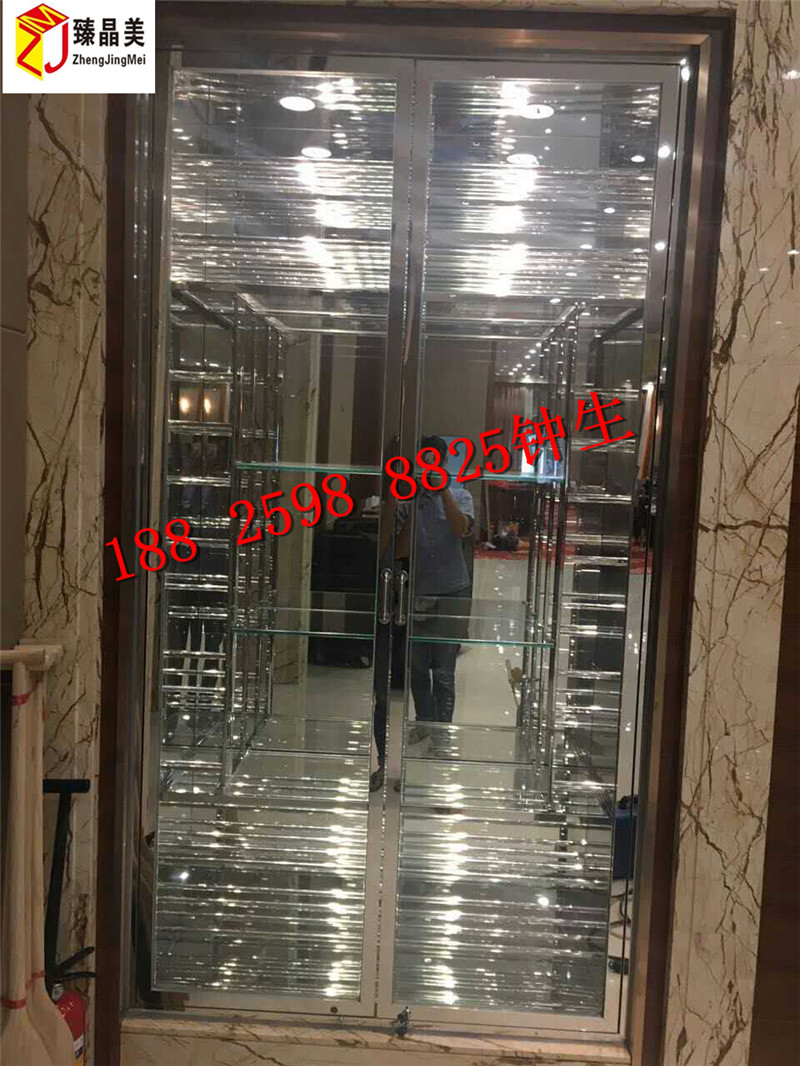 不銹鋼恒溫恒濕電子酒柜，酒柜定制圖片/不銹鋼恒溫恒濕電子酒柜，酒柜定制樣板圖 (3)