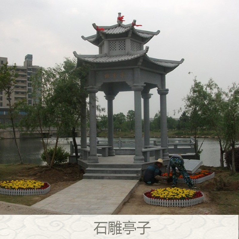 石雕亭子圖片/石雕亭子樣板圖 (4)