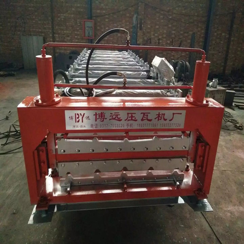 長(zhǎng)春840900雙層壓瓦機(jī) 吉林雙層鐵皮瓦壓瓦機(jī) 數(shù)控雙層壓瓦機(jī)