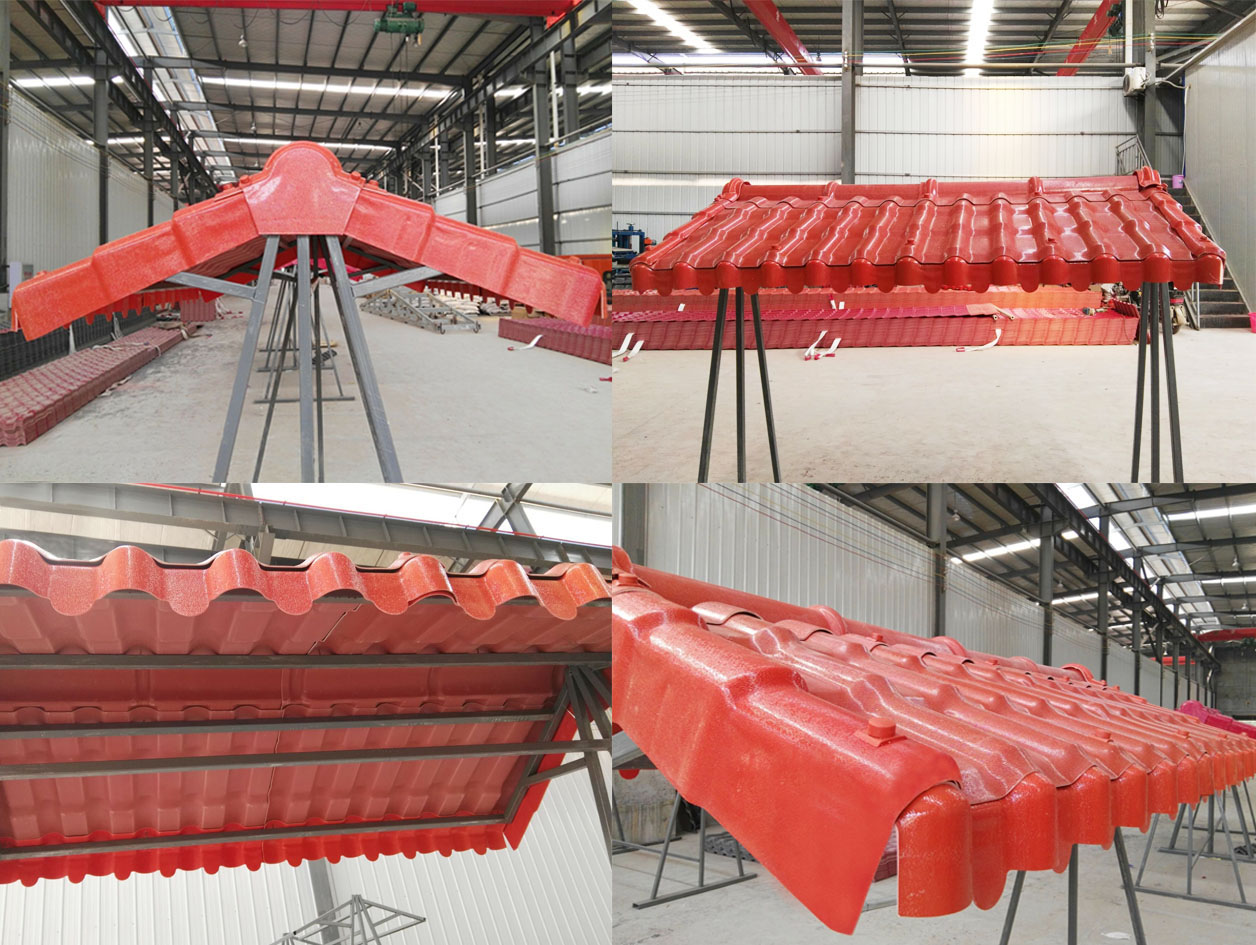 樹(shù)脂琉璃瓦圖片