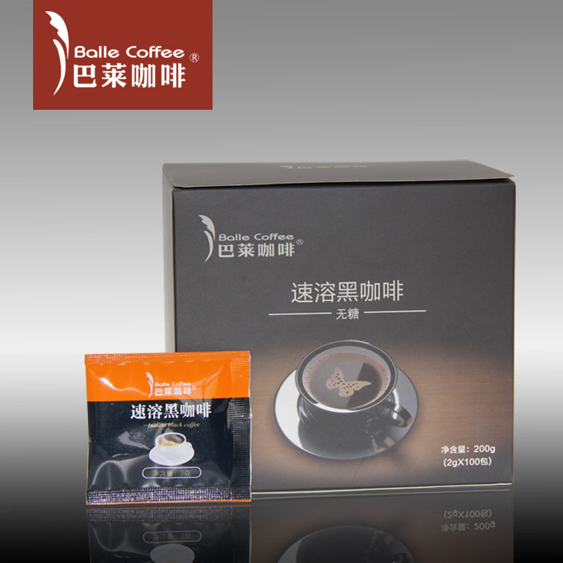 速溶黑咖啡圖片