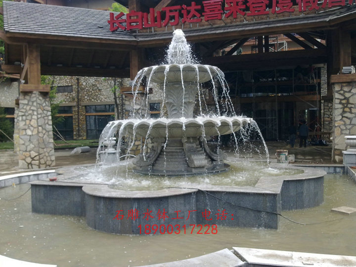 石雕噴泉圖片/石雕噴泉樣板圖 (3)