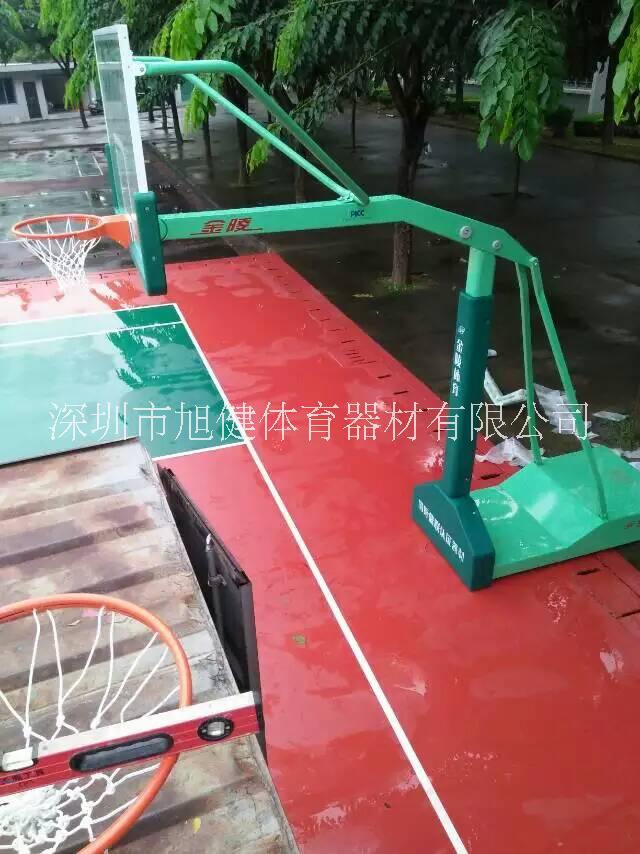 單臂籃球架圖片/單臂籃球架樣板圖 (3)