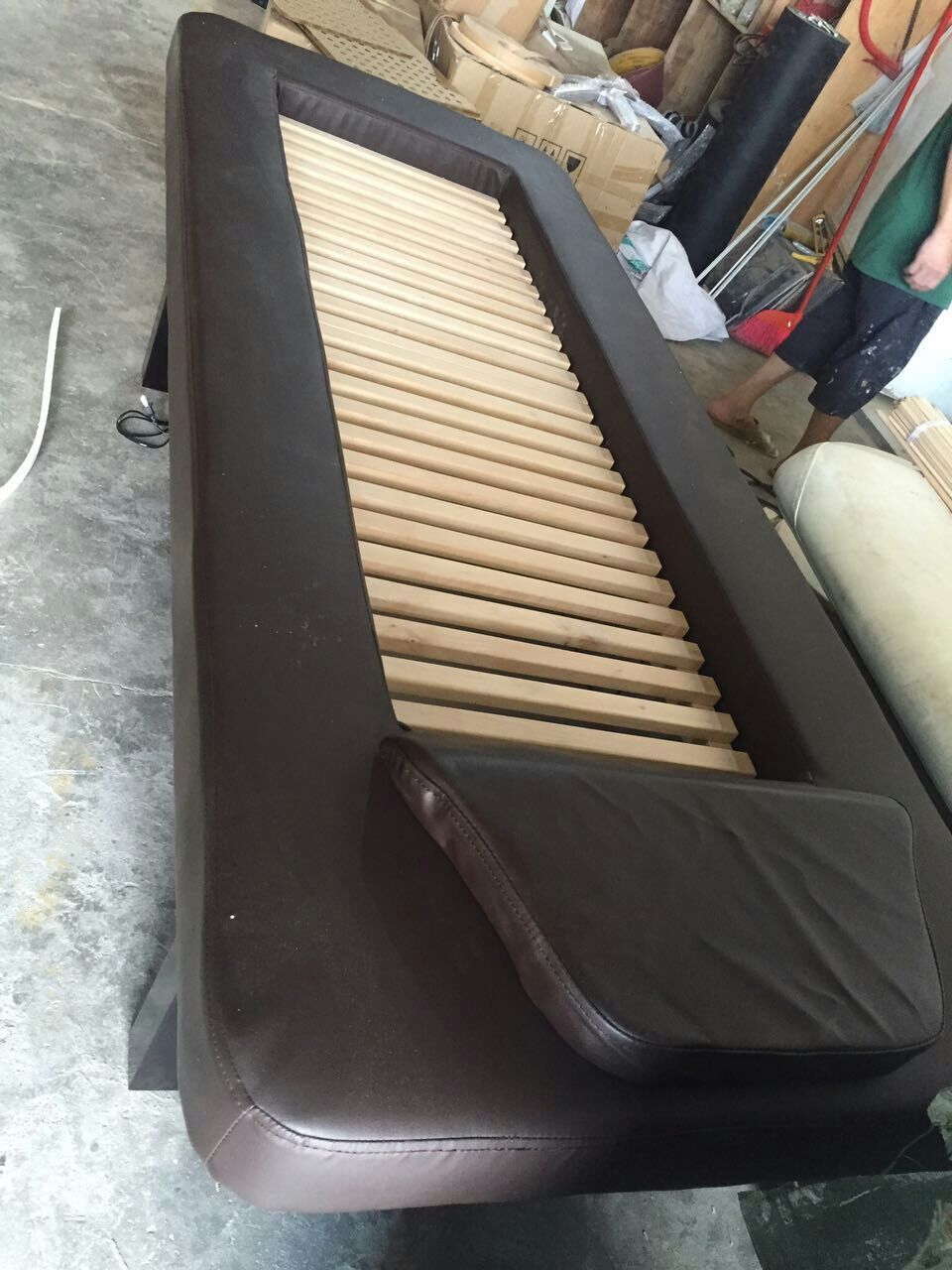 實木無煙全身艾灸床帶電子溫控