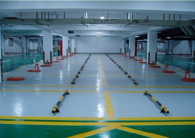 東莞停車(chē)場(chǎng)地板漆圖片