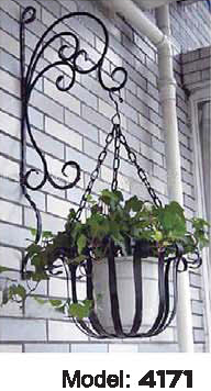 鐵藝掛籃圖片/鐵藝掛籃樣板圖 (3)