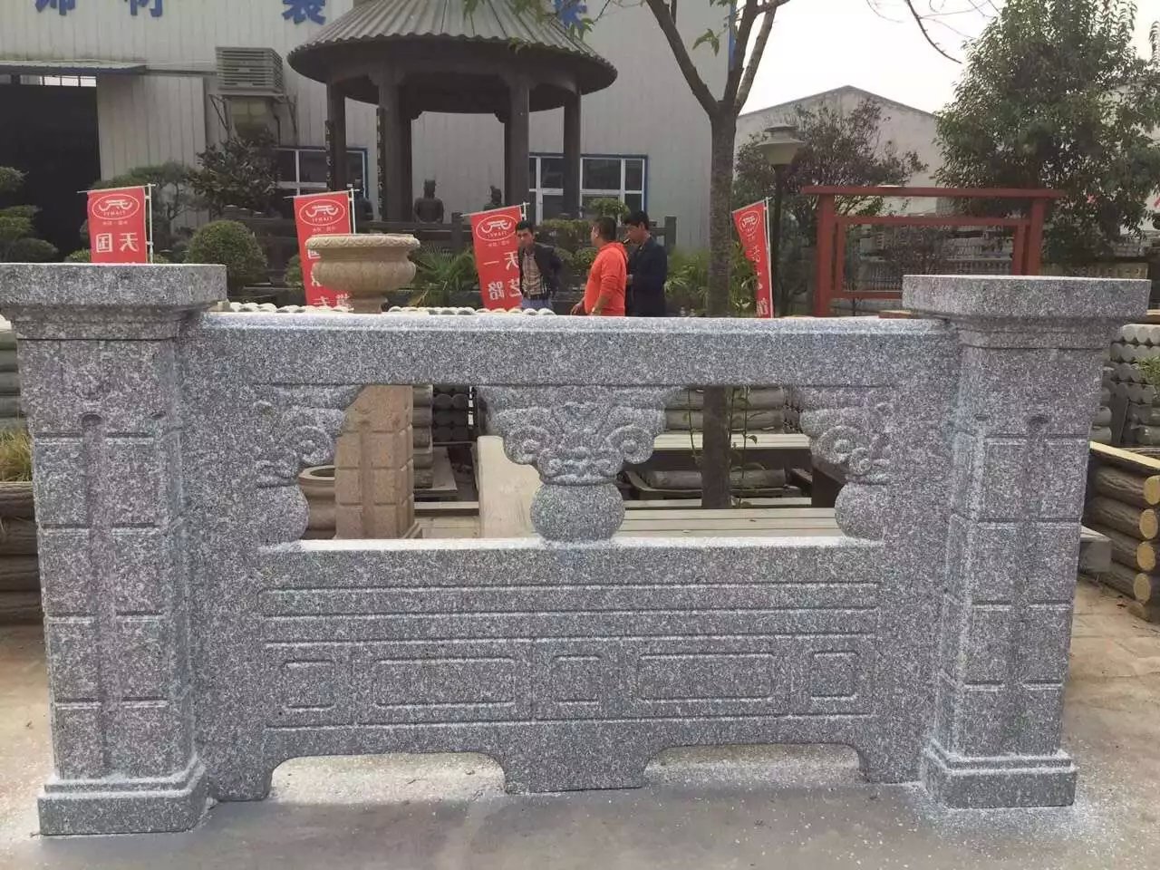 水泥制品、仿石欄桿、河堤護欄