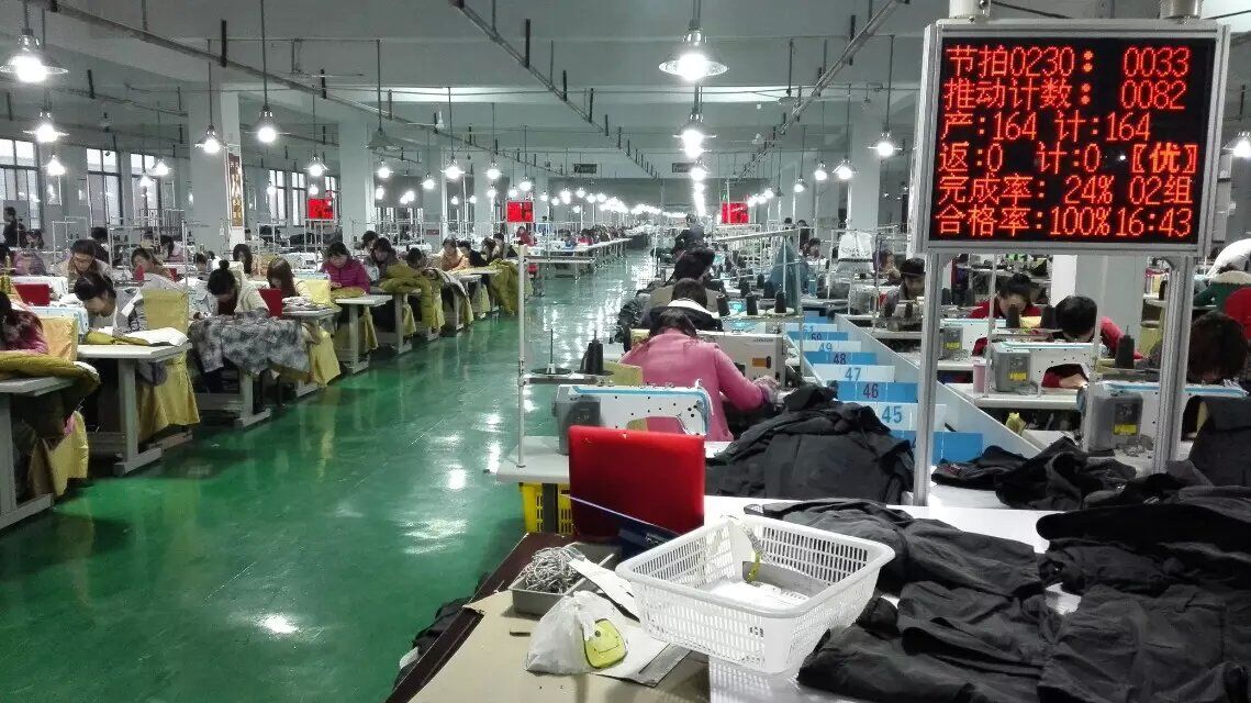 服裝生產(chǎn)流水線(xiàn)圖片/服裝生產(chǎn)流水線(xiàn)樣板圖 (2)