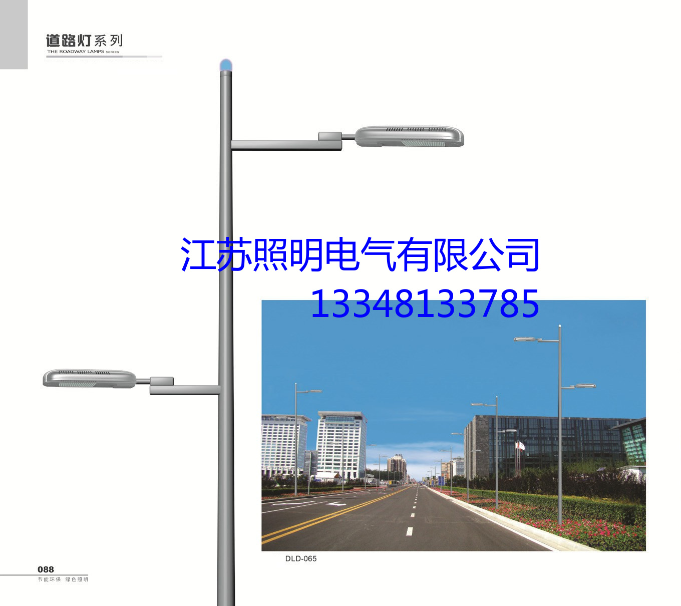 供应室外照明灯具道路照明灯双臂灯路灯图片