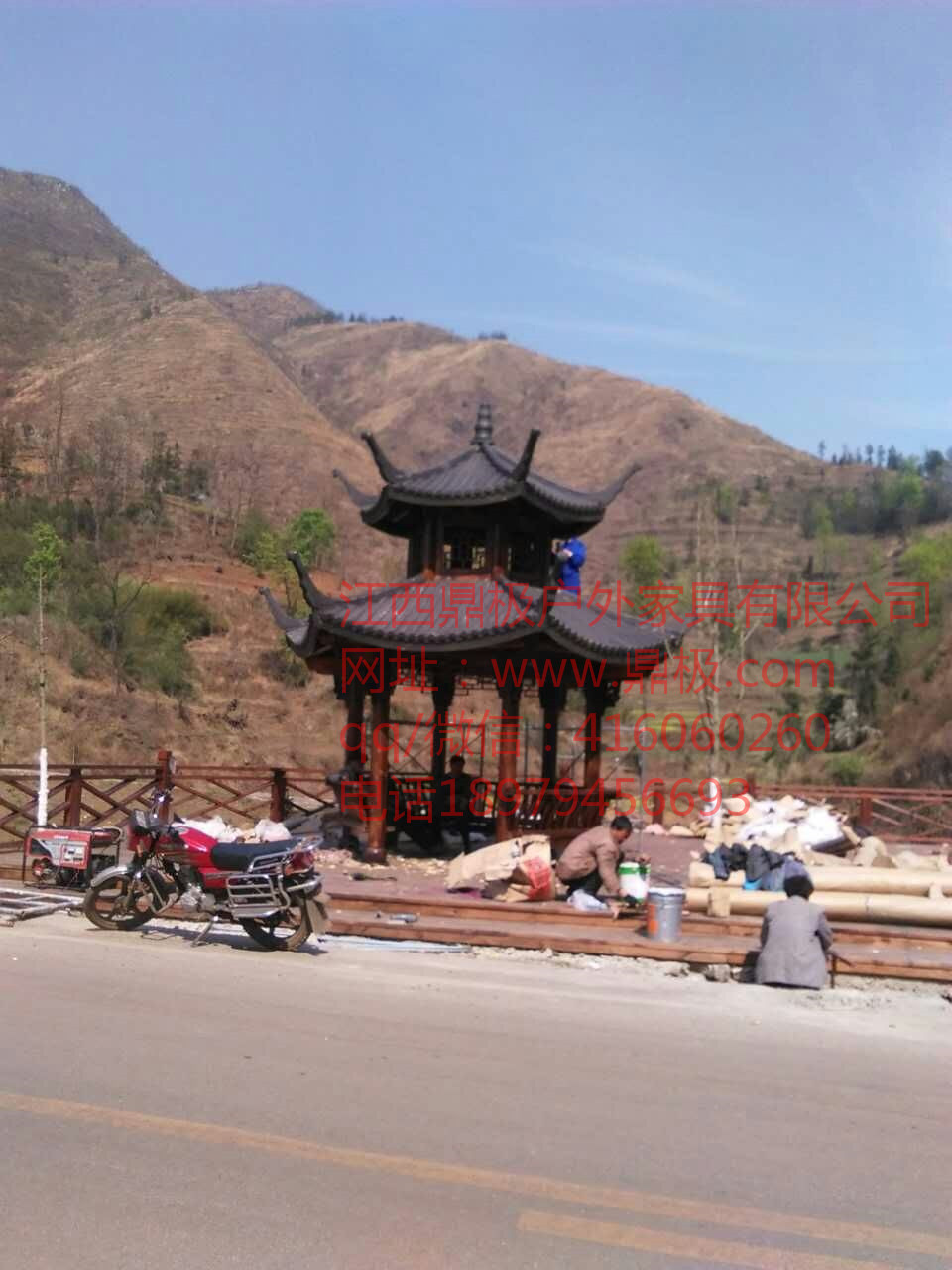古建文化長廊圖片