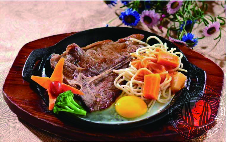 上海咖啡加盟怎么樣，碳烤梅花豬排圖片