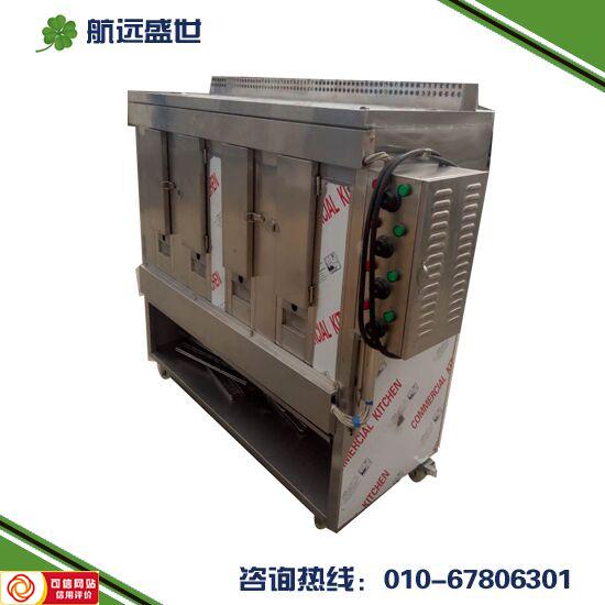 商用木炭烤魚爐|無煙抽屜式烤魚箱圖片