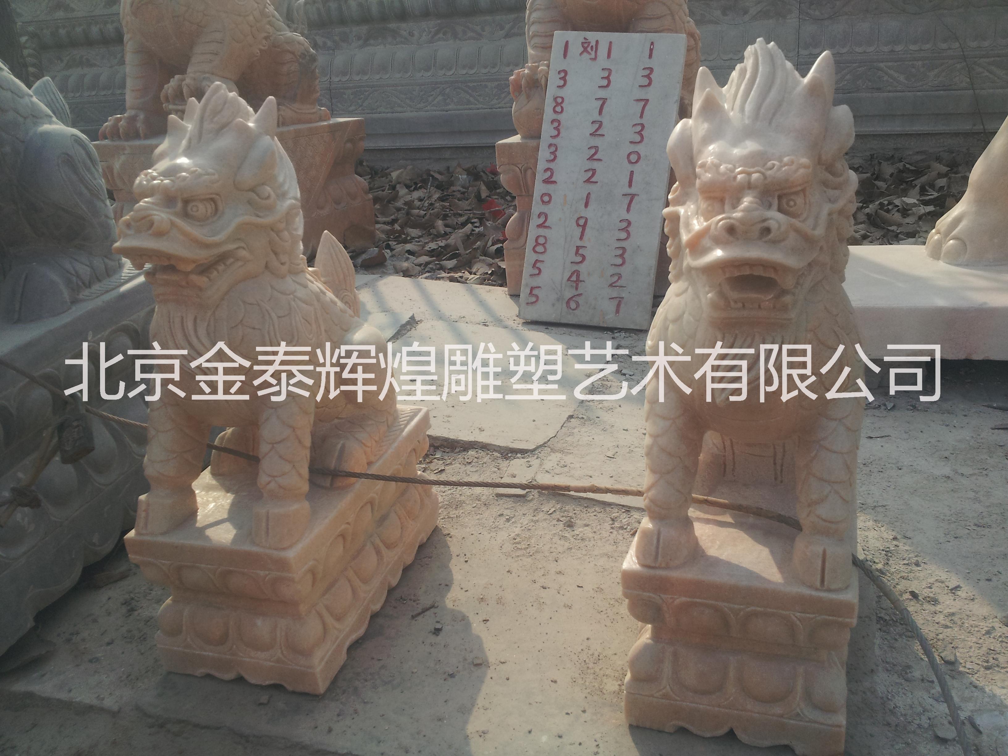 石獅子石雕圖片/石獅子石雕樣板圖 (4)