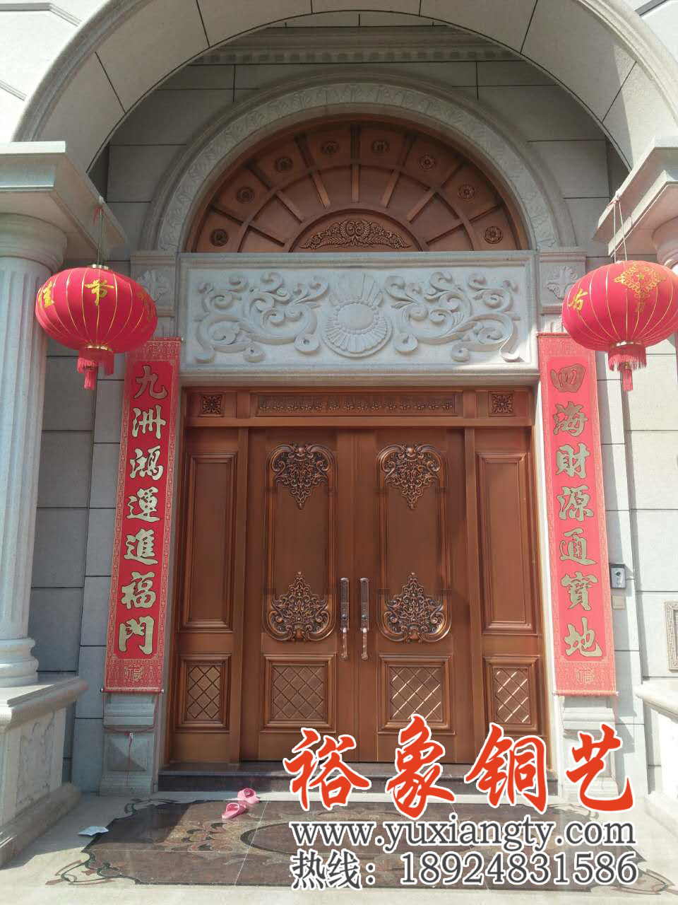裕象銅藝-供應(yīng)裕象銅門/別墅銅門