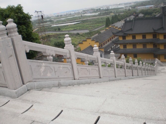 漢白玉石雕欄桿 石雕欄桿制作 石雕欄桿制作廠家