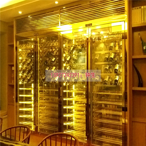 不銹鋼酒柜定制圖片/不銹鋼酒柜定制樣板圖 (3)
