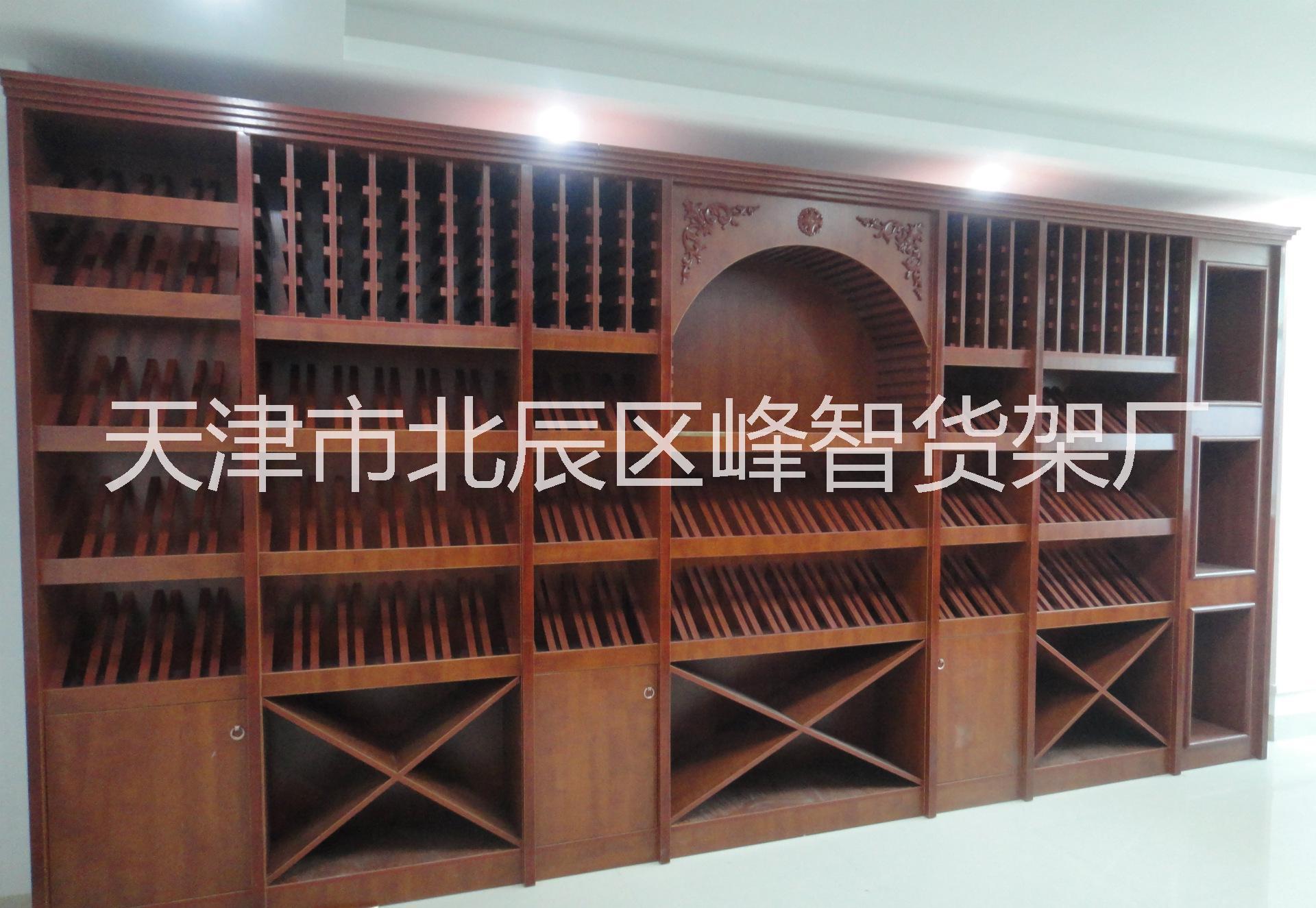 商場超市紅酒貨架紅酒展示柜圖片