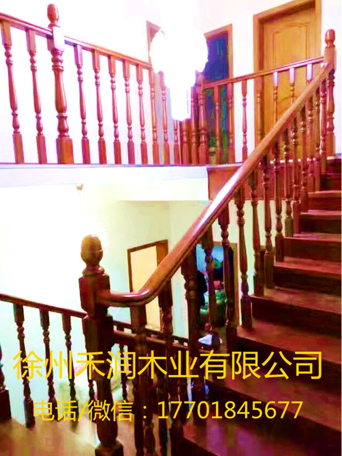 高端實(shí)木樓梯圖片/高端實(shí)木樓梯樣板圖 (2)