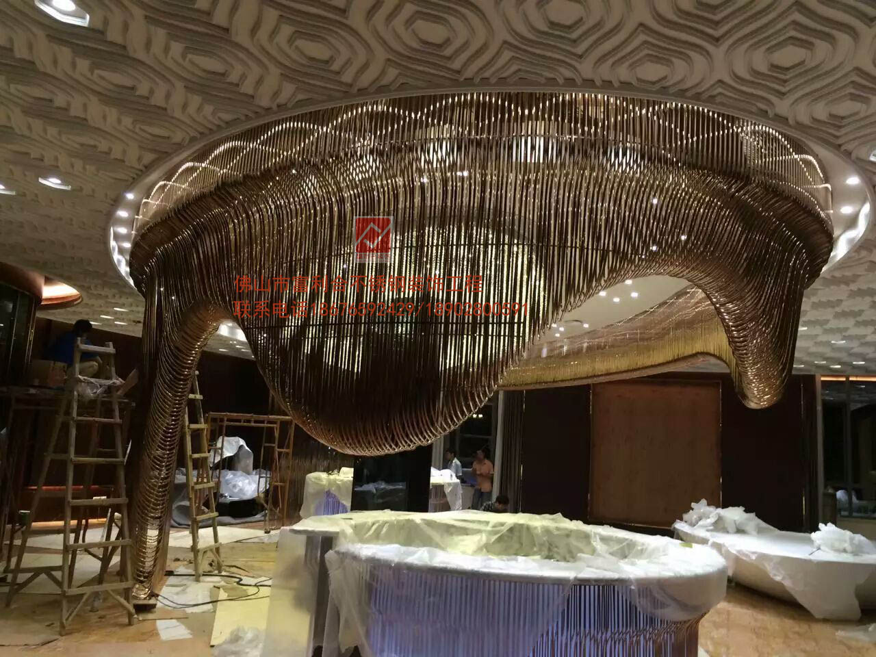 商場裝飾不銹鋼造型圖片/商場裝飾不銹鋼造型樣板圖 (3)