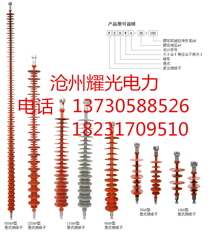FXBW4-10/70復(fù)合絕緣子圖片