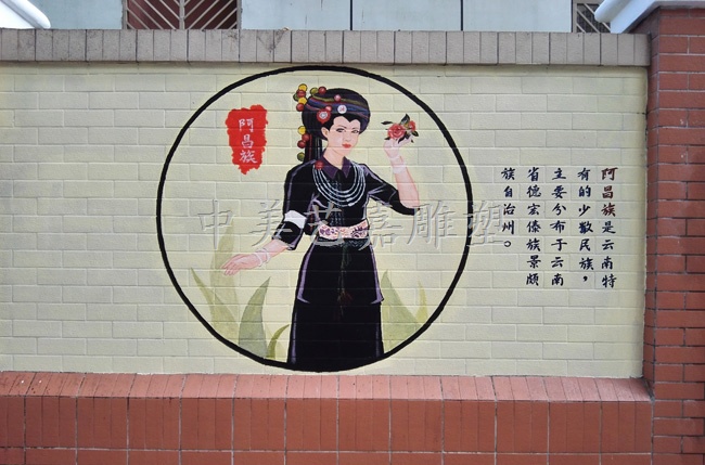墻體彩繪圖片/墻體彩繪樣板圖 (4)
