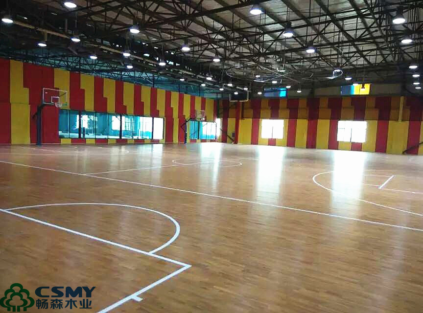 湖南暢森運(yùn)動(dòng)木地板放心省心圖片