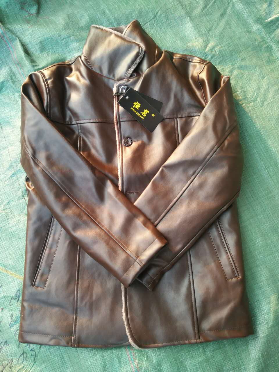 皮毛一體皮衣男士PU皮衣廠家圖片/皮毛一體皮衣男士PU皮衣廠家樣板圖 (2)