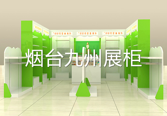童裝展柜圖片/童裝展柜樣板圖 (4)