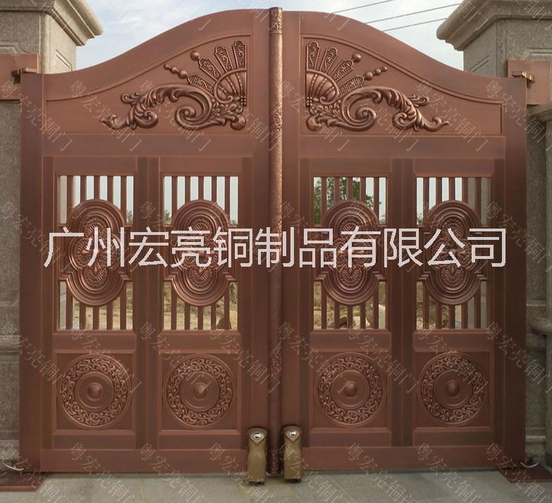 院墻銅門圖片/院墻銅門樣板圖 (2)