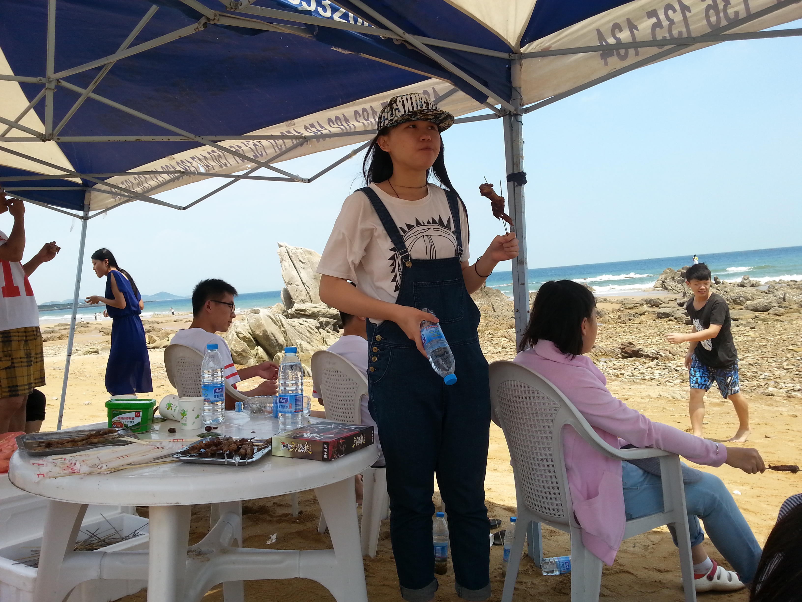 青島巴比克沙灘海邊燒烤圖片/青島巴比克沙灘海邊燒烤樣板圖 (2)