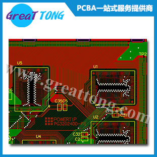 四层平衡车控制板电路板抄板_PCB抄板打样-深圳宏力捷