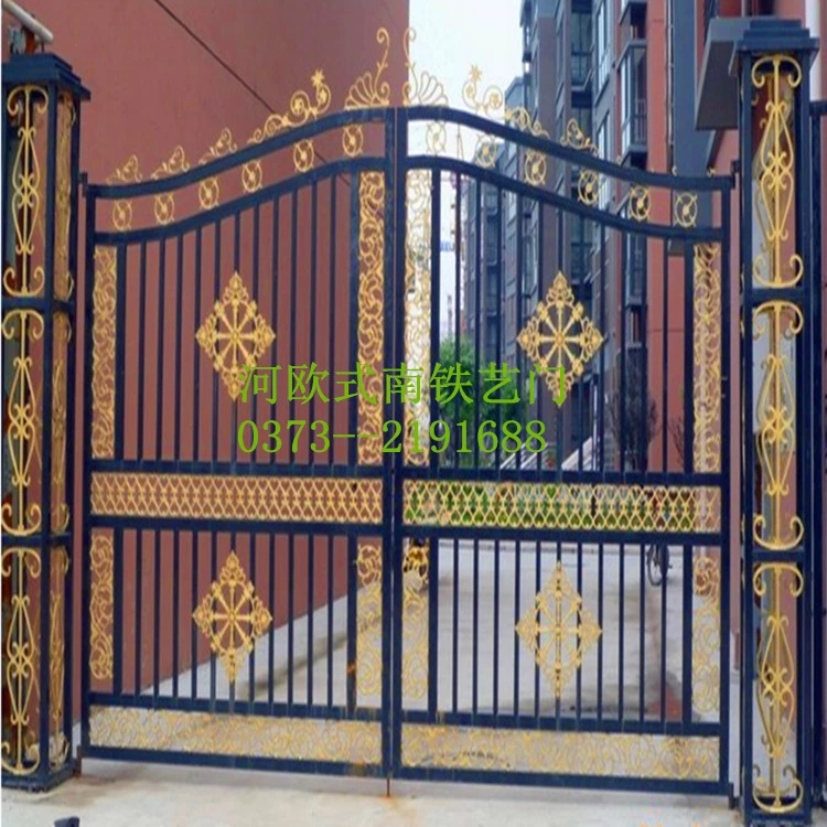 鋼鐵藝大門圖片/鋼鐵藝大門樣板圖 (4)