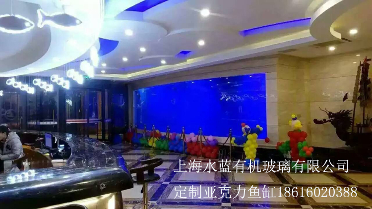 浙江亞克力魚缸工廠 魚缸造景圖片