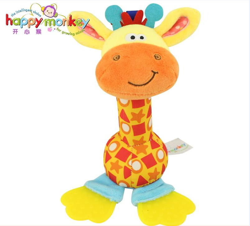 動物牙膠搖籃 - 長頸鹿圖片