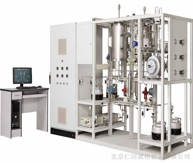 玻璃精馏塔分子蒸馏固定床流化床共沸萃取玻璃精馏实验装置，北京天津上海重庆图片