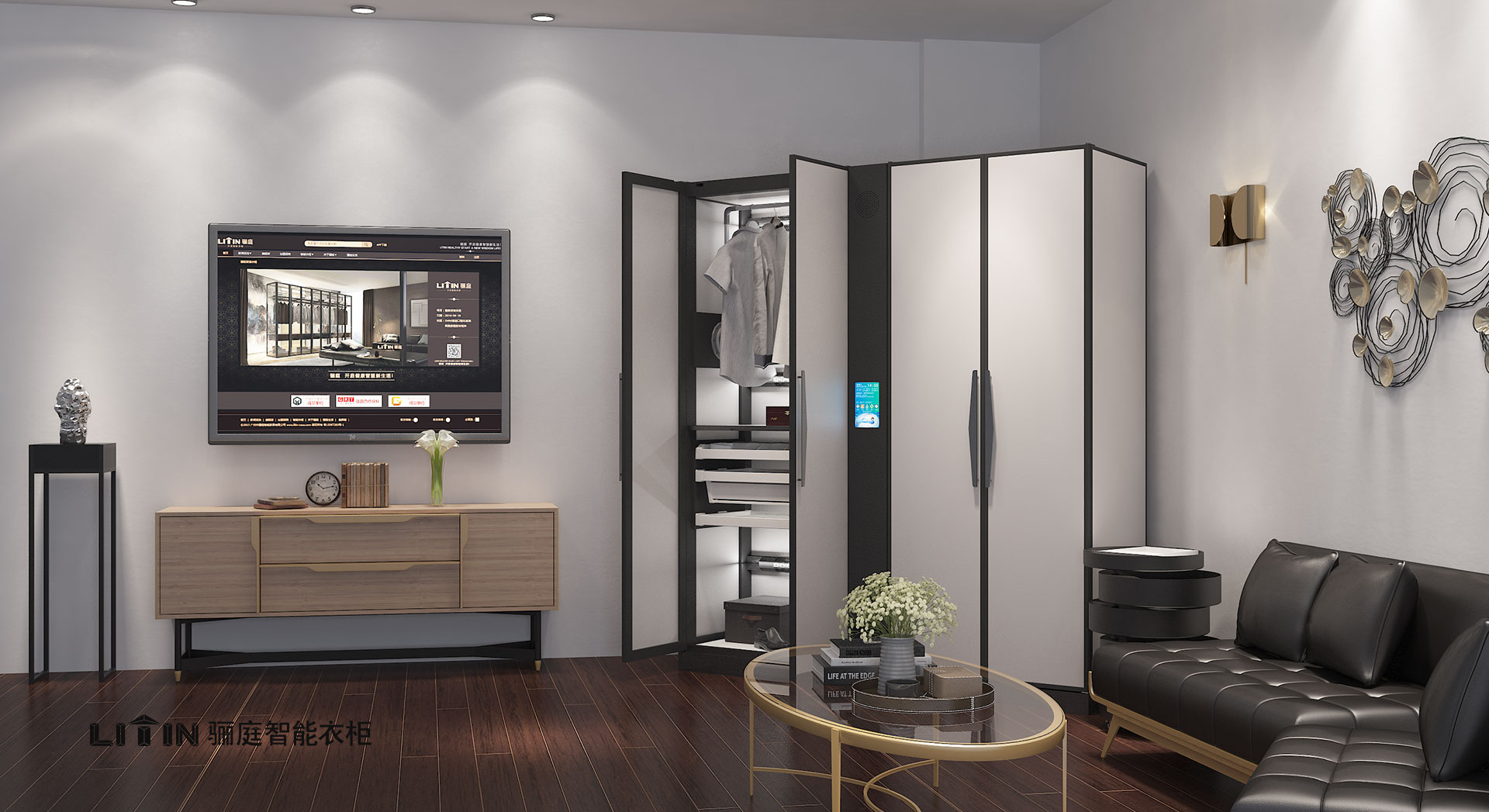 定做衣柜圖片/定做衣柜樣板圖 (4)