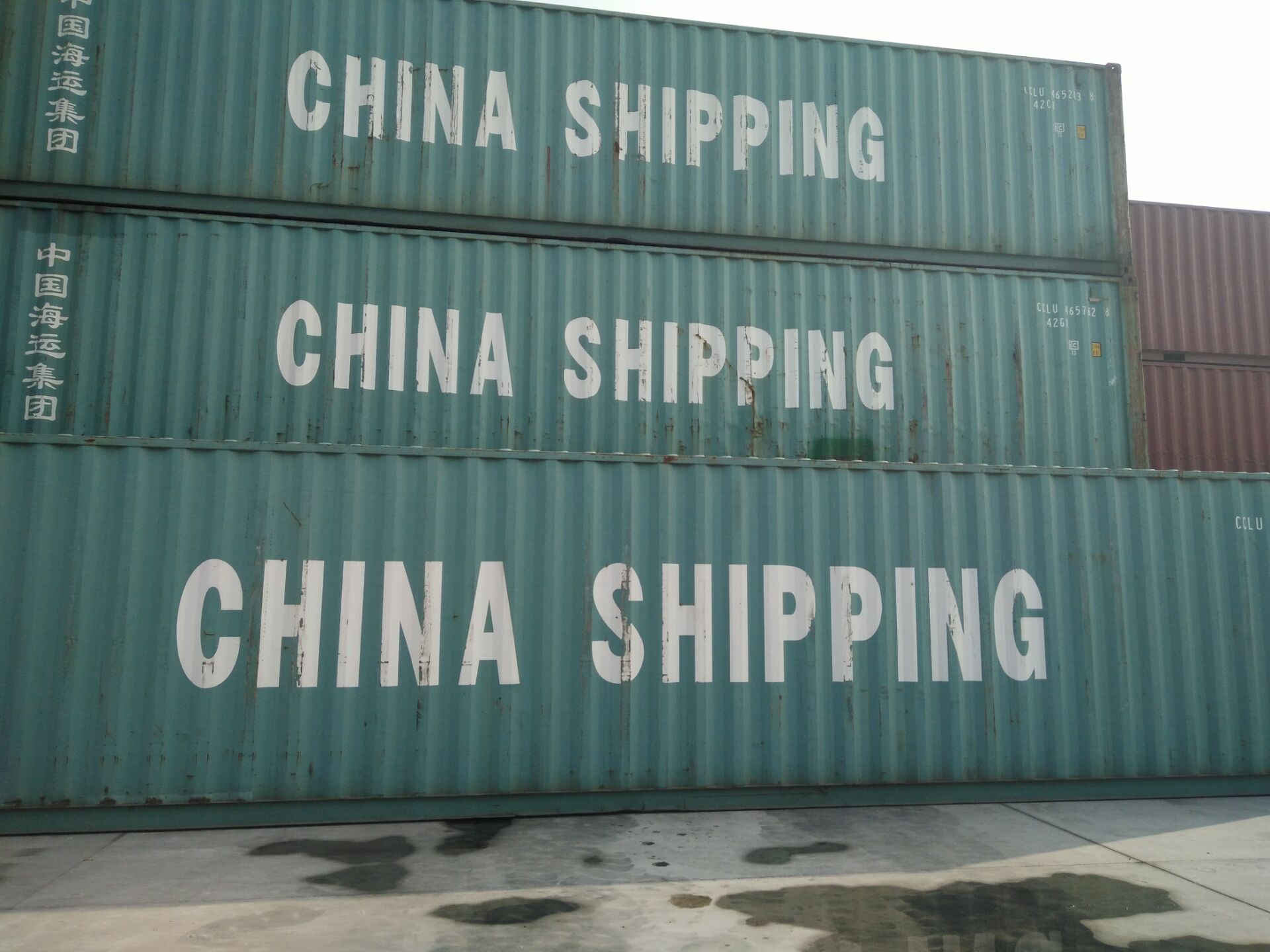 塘沽二手集裝箱圖片