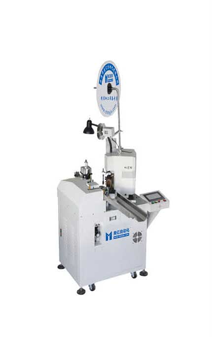 全自動雙并線裁線剝皮分線壓端機(jī)圖片