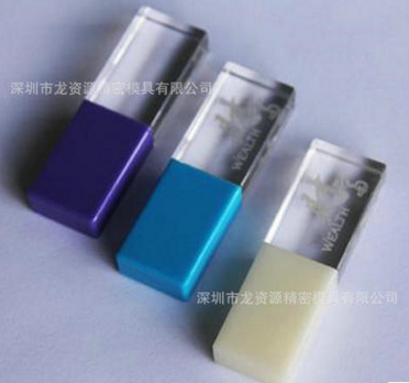 塑料模具廠(chǎng)熱銷(xiāo)推薦 方形亞克力U盤(pán) 塑膠模具制品