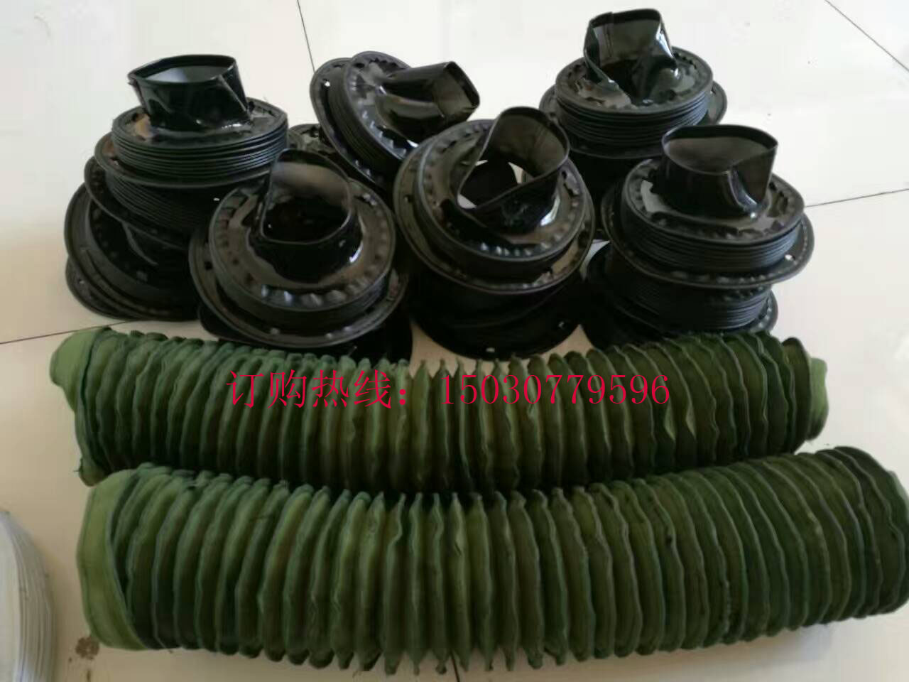 絲杠防護(hù)罩圖片/絲杠防護(hù)罩樣板圖 (2)