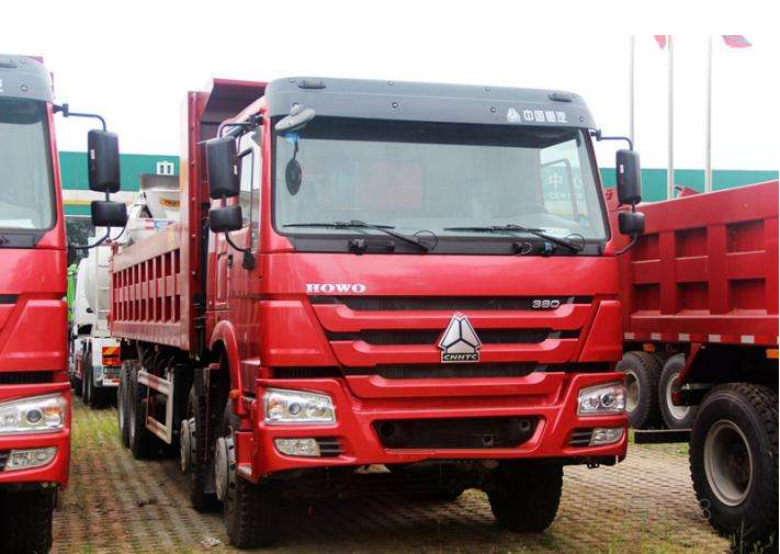 重汽豪沃8米前四后八自卸車圖片/重汽豪沃8米前四后八自卸車樣板圖 (3)